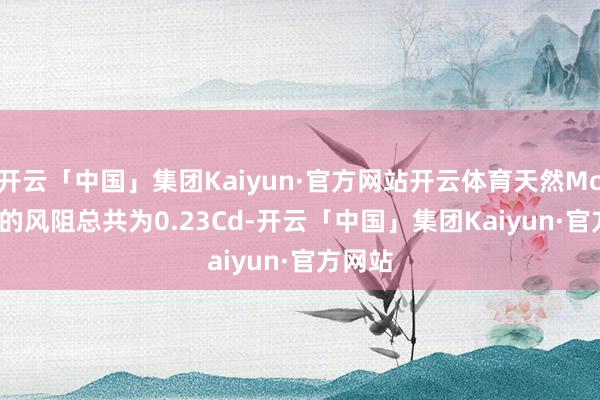 开云「中国」集团Kaiyun·官方网站开云体育天然Model Y的风阻总共为0.23Cd-开云「中国」集团Kaiyun·官方网站