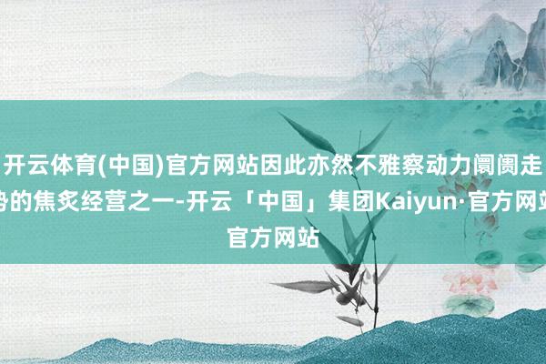 开云体育(中国)官方网站因此亦然不雅察动力阛阓走势的焦炙经营之一-开云「中国」集团Kaiyun·官方网站