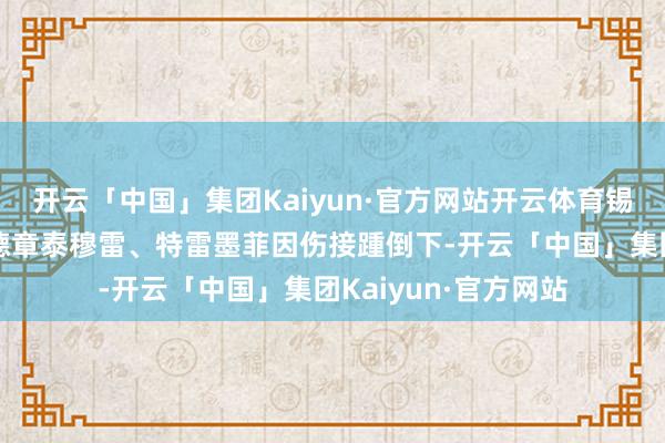 开云「中国」集团Kaiyun·官方网站开云体育锡安威廉森、、引援德章泰穆雷、特雷墨菲因伤接踵倒下-开云「中国」集团Kaiyun·官方网站